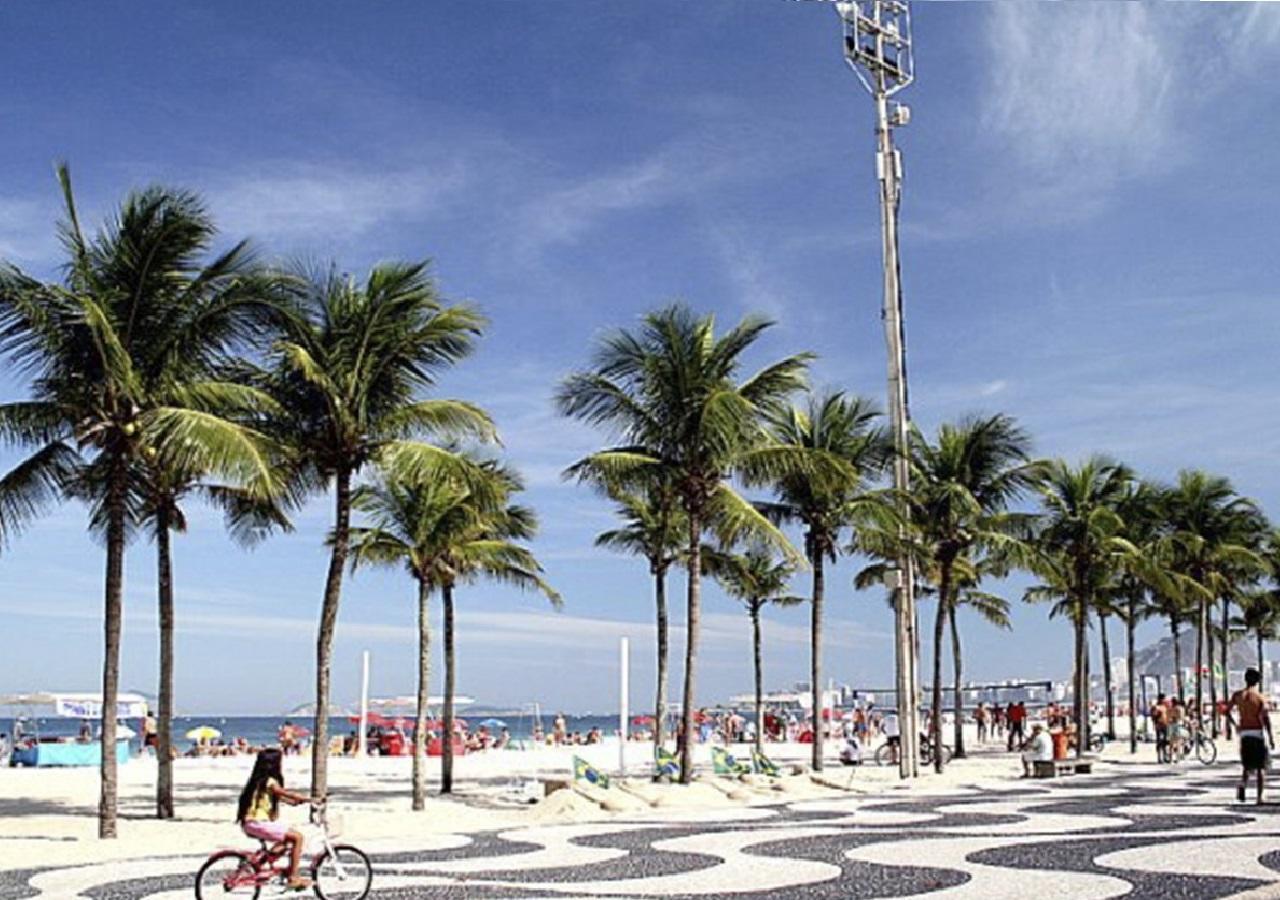 Copacabana Vista Cristo Redentor Daire Rio de Janeiro Dış mekan fotoğraf